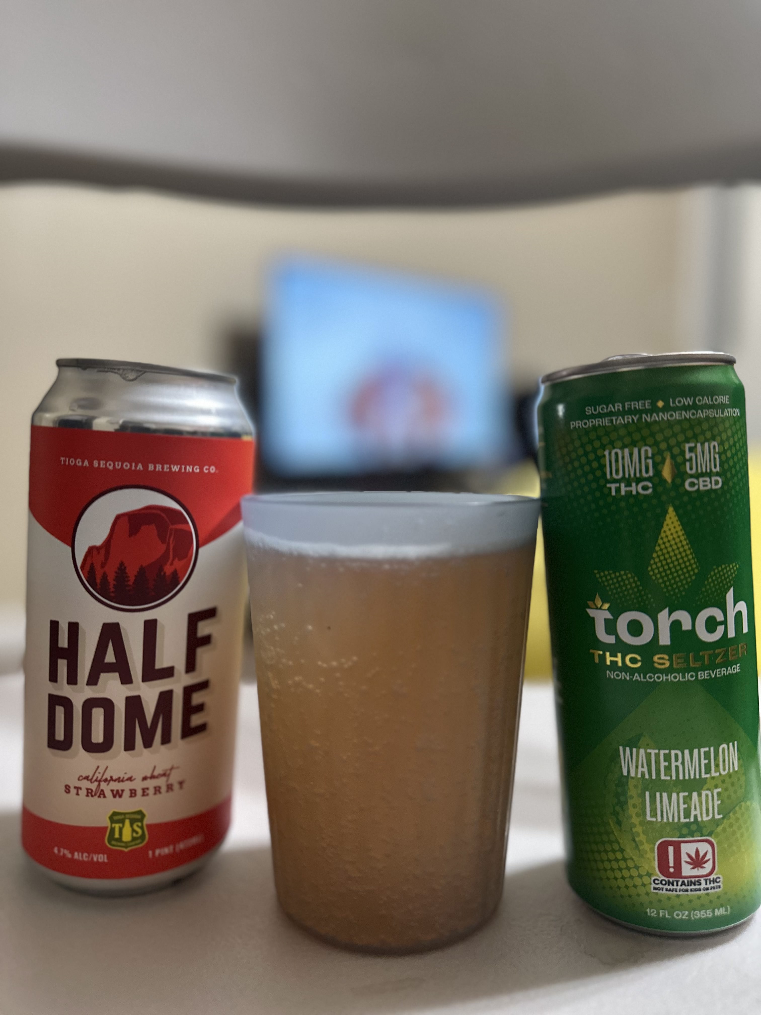 Strawberry Half Dome Strawberry x Torch THC Seltzer